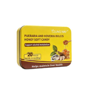 young way® wild jujube kernel gaba soft candy | melatonin free herbal sleep gummies for restful sleep & anxiety relief (20 pcs)