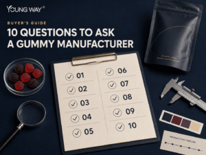 How to Choose a Gummy Supplement Manufacturer: 10 Questions Before You Order